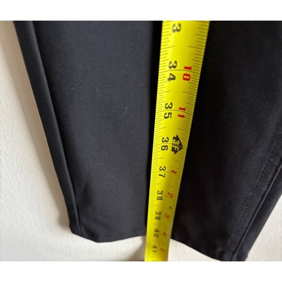 Vintage Genes Performance Mens Classic Fit Straight Leg Pants Black Size 32x32 - Picture 8 of 9